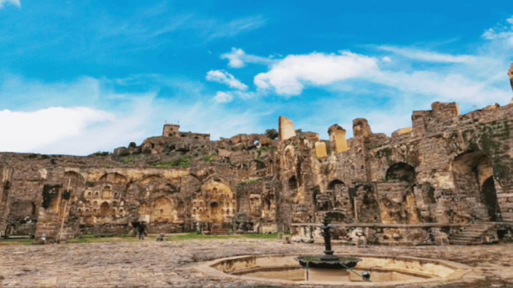Golconda Fort Side View