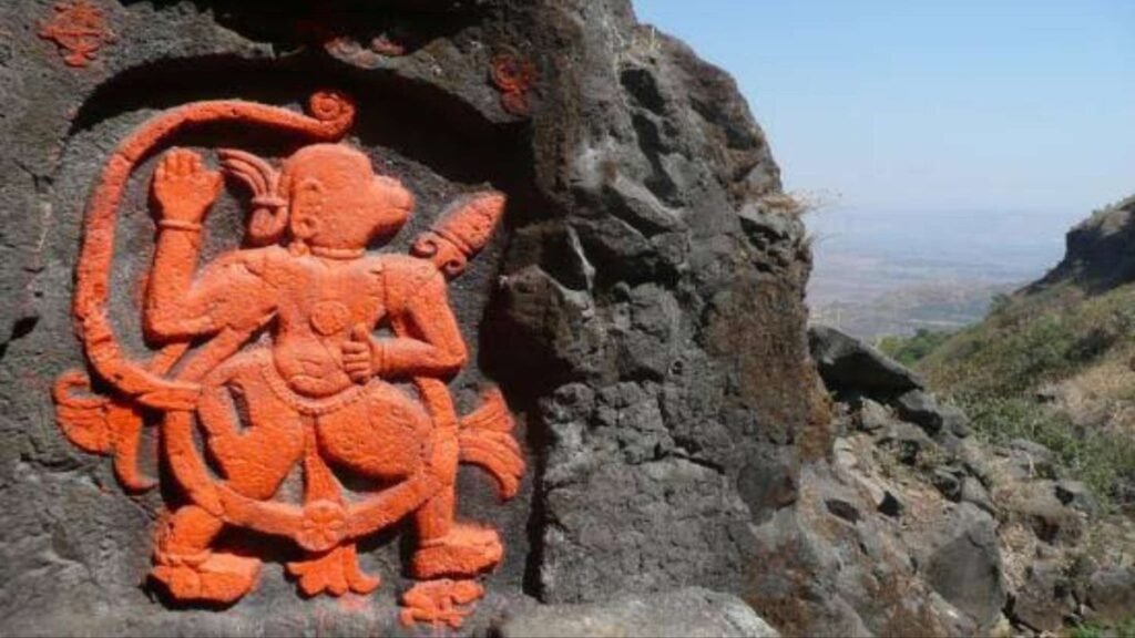 Hanuman Temple at Visapur Fort