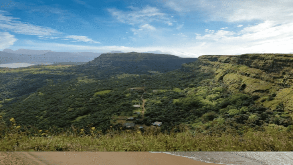 Visapur Fort wide view